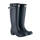 Image of Hunter Original Adjustable Wellington Boots (Unisex) - Navy