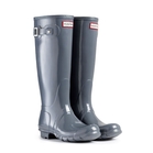 Image of Hunter Original Gloss Wellington Boots (Women's) - Graphite