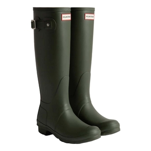 Image of Hunter Women's Original Tall Wellington Boot - Dark Olive