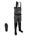 Image of Imax Challenge Chest Neoprene Chest Waders - Cleated Sole