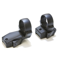 Innomount 2 Piece Offest QR Mount - Weaver/Picatinny to 30mm Rings (25mm Offset) - 17mm (Med)
