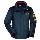 Image of Jack Wolfskin 14th Peak 3 in 1 Jacket - Mens - Ebony