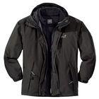 Jack Wolfskin Iceland 3 in 1 Jacket - MensOlive Brown