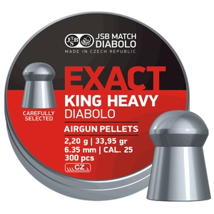 Image of JSB Exact King Heavy Pellets - .25 x300
