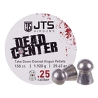 Image of JTS Dead Center Airgun Pellets .25 Pellets (29.6gr) x 150