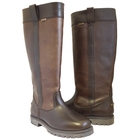Image of Kanyon Outdoor Aspen Waterproof Country Boots (Women's) - Dark Brown Suede/ Brown Grain
