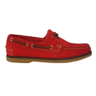 Image of Kanyon Outdoor Capri Ladies Boat Shoes (Women's) - Red Nubuck