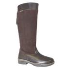 Image of Kanyon Outdoor Clydesdale Waterproof Country Riding Boots (Women's) - Dark Brown Leather / Suede