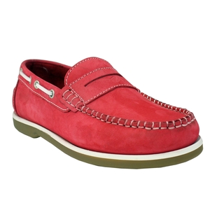 Image of Kanyon Outdoor Florence Ladies Boat Shoes (Women's) - Red