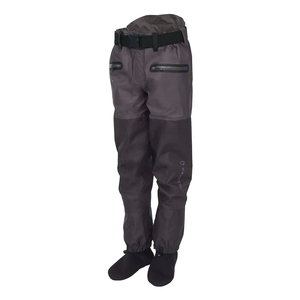 Image of Kinetic X5 Stockingfoot Waist Waders - Boulder Grey
