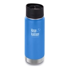 Klean Kanteen WIDE Vacuum Insulated - 473ml (16oz) Cafe Cap 2.0Pacific Sky