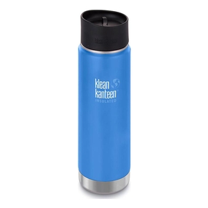 Image of Klean Kanteen WIDE Vacuum Insulated - 592ml (20oz) Cafe Cap 2.0 - Pacific Sky (Matte)