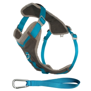 Image of Kurgo Journey Adventure Harness - Blue / Charcoal