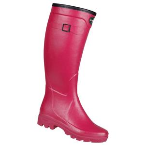 Image of Le Chameau City All Tracks Wellington Boots (Women's) - Fuchsia
