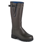 Image of Le Chameau Vierzonord Wellington Boots (Men's) - Brown (Marron Fonce)