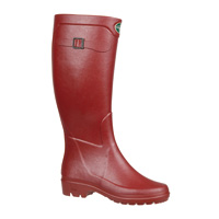 Image of Le Chameau Iris Womens Wellington Boots - Red