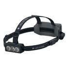 Image of Ledlenser NEO9R Rechargeable LED Headlamp - Grey/Black