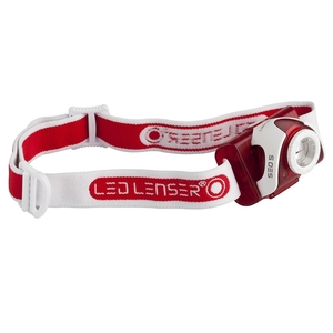 Image of Ledlenser SEO5 Head Lamp - Red