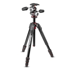 Image of Manfrotto MK190GOA4-3WX 190 Go! MS Aluminium 4 Section Tripod Kit With XPRO 3-Way Head