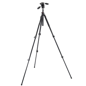 Image of Manfrotto 190XPROL Tall 3 Section Aluminium Tripod with 804RC2 3 Way Head