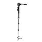 Image of Manfrotto 561BHDV Fluid Video Monopod with Head