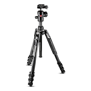 Image of Manfrotto MKBFRLA4BK Befree Advanced Aluminium Travel Tripod - Lever Version - Centre Ball Head