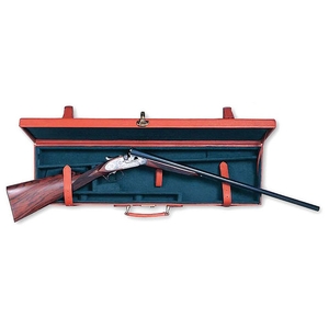 Image of Maremmano Pig Skin Gun Case for Side by Side Shotguns - Light Tan