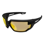 Image of Mechanix Type-X Tactical Eyewear - Black Frame/Amber Lens