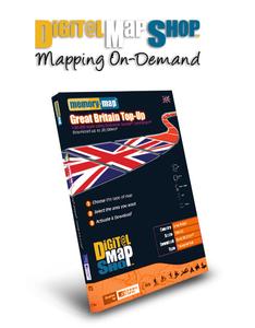 Image of Memory Map Digital Map Shop OS Explorer 1:25000 £100 Top Up Voucher