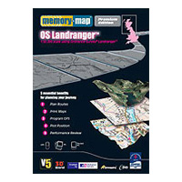 Image of Memory Map OS Landranger 1:50k Premium Edition - GB North - Northern England and Scotland