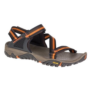 Image of Merrell All Out Blaze Web Sandals (Men's) - Slate Black