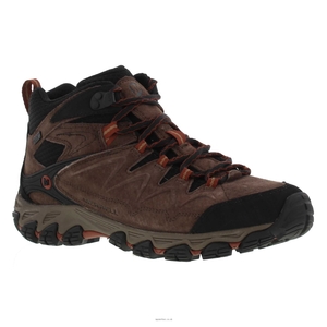 Image of Merrell Serraton Mid Waterproof Walking Boots (Men's) - Espresso