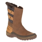 Image of Merrell Sylva Mid Buckle Waterproof Boots (Women's) - Merrell Tan
