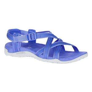 Image of Merrell Terran Ari Lattice Sandals (Women's) - Baja Blue