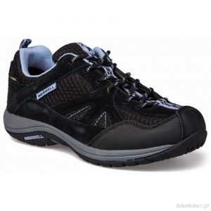 Image of Merrell Zeolite Una GTX Walking Shoes (Women's) - Black/Lavender Lustre