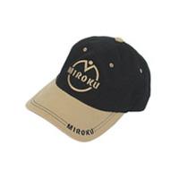 Image of Miroku Logo Cap - Black/Beige