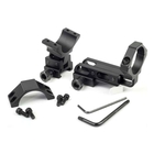 MTC Optics Blueprint Mounts - Reach Forward 2 Pce Adjustable - 30mm - 21mm Picatinny Base