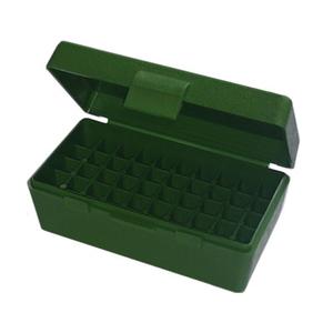 Image of MTM Case-Gard P50 .380 Ammo Box - Green
