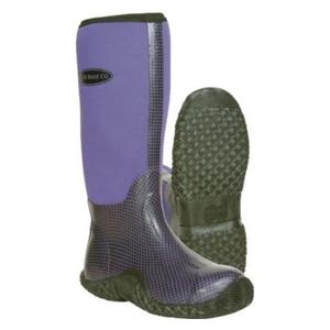 Image of Muck Boots Tack Classic Wellington Boots (Unisex) - Purple/Black