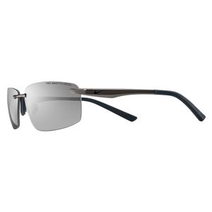 Image of Nike Avid Rimless Men's Sunglasses - Gunmetal / Grey Max Polarised