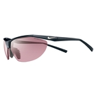 Image of Nike Impel Swift Women's Sunglasses - Black / Vermillion Max Adapt