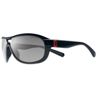 Image of Nike Miler Men's Sunglasses - Black / Grey
