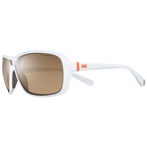 Image of Nike Racer Women's Sunglasses - White / Brown
