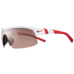 Image of Nike Show-X1 Men's Sunglasses - White with Team Red / Max Speed