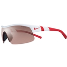 Image of Nike Show-X1 Men's Sunglasses - White with Team Red / Max Speed