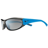 Image of Nike Velocity Men's Sunglasses - Gloss Dark Shadow, Light Blue / Max Outdoor