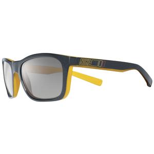 Image of Nike Vintage 73 Men's Sunglasses - Metallic Grey, Yellow Carbon / Grey