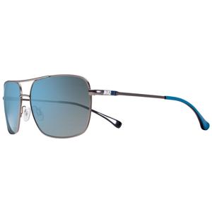 Image of Nike Vintage 83 Men's Sunglasses - Grey, White / Grey with Blue Flash