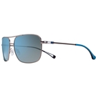 Image of Nike Vintage 83 Men's Sunglasses - Grey, White / Grey with Blue Flash