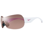 Image of Nike Vomero Women's Sunglasses - White, Voltage Cherry / Max Speed